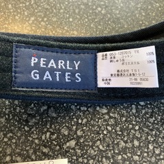 M2511-125 PEARLY GATES 1989 サン バイザー ゴルフ スポーツ 使用感有り の画像