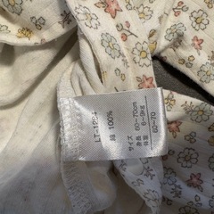 年中素材60-70 ロンパース　リブ袖
の画像