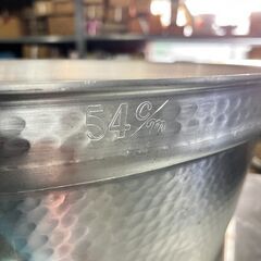 アルミ鍋 両手鍋 54cmの画像