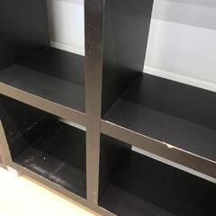 A-515【リユースのサカイ野々市店】ジモティ来店特価‼ オープンラック ブラック クリーニング済みの画像