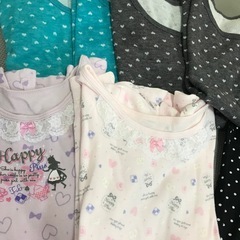 キッズ女の子肌着130cmの画像