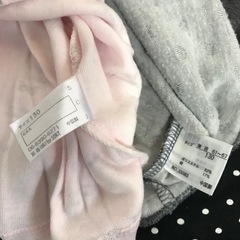 キッズ女の子肌着130cmの画像