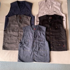 作業着 ベスト 5枚セット LLサイズ 寅壱/TORAICHI ...