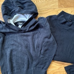 男の子　暖かい　冬服まとめ売りの画像