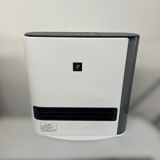 【美品】SHARP 加湿セラミックファンヒーター HX-TK12　2024年製