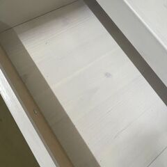 【ジャングルジャングル滋賀草津店】ジモティ来店特価‼ 食器棚 オフホワイト J-251149の画像