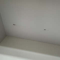 【ドリーム川西店限定】☆ジモティー見たよ割引☆ 土井インテリア工業 2枚扉食器棚 クリーニング済み 【2125560000027666】の画像