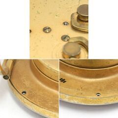 ジャンク扱い 昭和レトロ LOAD KING 手巻き式トラベルクロック 7石 Cocktail 赤文字盤 渦巻秒針 目覚まし時計 札幌市 清田区 平岡の画像