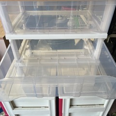 ウッドトップチェスト　収納ケース　衣装ケース　クローゼットケース　３段の画像