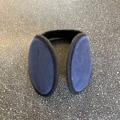 M2511-126 イヤーウォーマー 耳あて ネイビー×ブラック 中古美品の画像