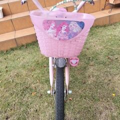 子供用自転車（プリンセスゆめかわ18インチ）の画像