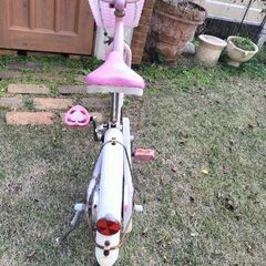 子供用自転車（プリンセスゆめかわ18インチ）の画像