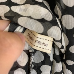 値段交渉OK⭐︎perie peche　ドットワンピースの画像