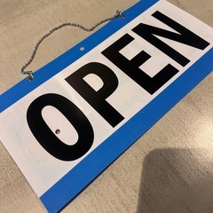 ショップ看板　OPEN / CLOSEの画像
