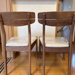 ニトリ　ダイニングチェア(セット)　の画像