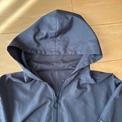 Charm Girl ブルゾン　ジャンパー　黒　150 シャカシャカ 薄手の画像