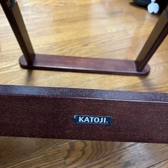 ベビーチェア 木製ワイドハイチェア ステップ切り替え 折りたたみ ハイチェア クッション付 テーブル付 の画像