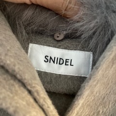 snidel ポンチョコートの画像