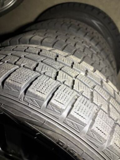 205/60R16 スタッドレスタイヤ　スバル社製　５穴　100ｍｍ　ホイールセット4本