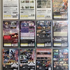 中古PSPソフト１２本セット　メタルギア　スパロボ　ガンダム等まだまだ遊べる！の画像