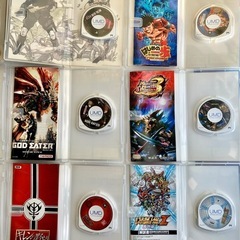 中古PSPソフト１２本セット　メタルギア　スパロボ　ガンダム等まだまだ遊べる！の画像