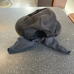 M2511-127 CASTELBAJAC スポーツ キャップ ブラック 汚れ有り　の画像