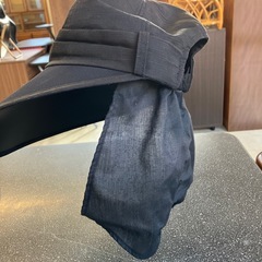 M2511-127 CASTELBAJAC スポーツ キャップ ブラック 汚れ有り　の画像