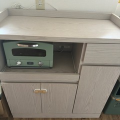 LOWYA 食器棚 キッチンシェルフの画像