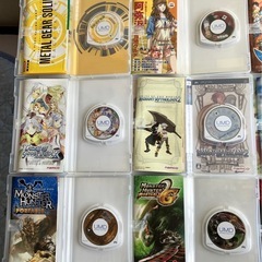 中古PSPソフト１3本セット　モンハン　テイルズ　太鼓の達人　喧嘩番長等まだまだ遊べる！の画像