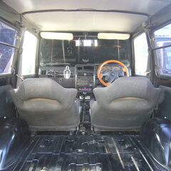 極上美車 ４年 ジムニー ＪＡ１１Ｖ改 ５速 エアコン パワステ リフトアップ公認 ブラックの画像