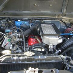 極上美車 ４年 ジムニー ＪＡ１１Ｖ改 ５速 エアコン パワステ リフトアップ公認 ブラックの画像