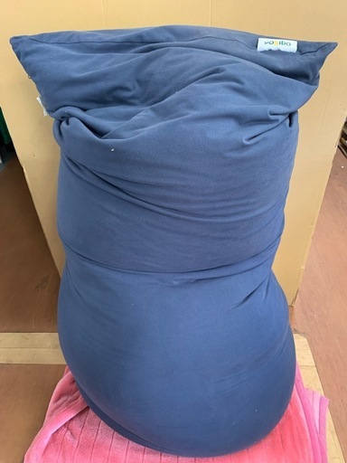 ※終了※★ヨギボー★Yogibo REG.NO.CT-6817・ビーズソファ・クッションソファ・約高さ110cm×幅80cm※商品の状態や詳しいサイズ等は現物にてご確認ください。