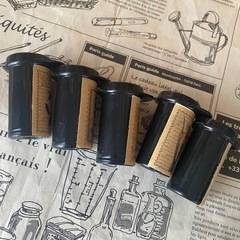 セット　小物入れ　ケース　花柄　薔薇　シードケース　ローズ　アイリス　遮光　保管　容器　ヴィクトリアン　レトロ　ナチュラル雑貨　インテリアの画像