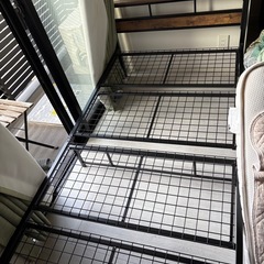 ニトリ　ベッドフレーム　シングルの画像