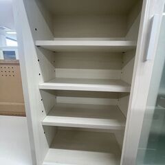 【ジャングルジャングル滋賀草津店】ジモティ来店特価‼ キッチンカウンター オフホワイト J-251151の画像