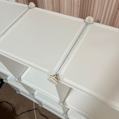 組み立て収納ラックの画像