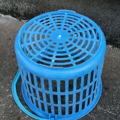 【引き取り限定。置き配。越前市】洗濯カゴ　軽いの画像