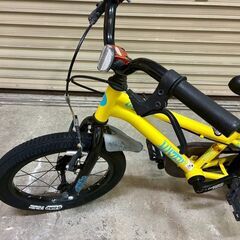 【11/29（土）限定！指定先へ送料無料でお届けします（墨田区、江東区、台東区）】D-Bike Master プラス 16インチ イエロー 補助輪なしの画像