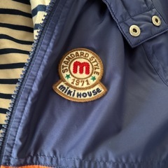 ミキハウスベスト付きジャンパーの画像