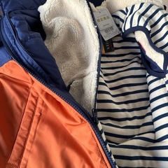 ミキハウスベスト付きジャンパーの画像