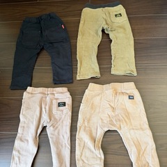 男の子80〜90冬用ズボンの画像