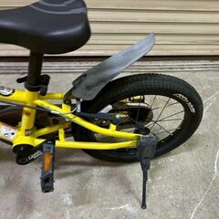【11/29（土）限定！指定先へ送料無料でお届けします（墨田区、江東区、台東区）】D-Bike Master プラス 16インチ イエロー 補助輪なしの画像