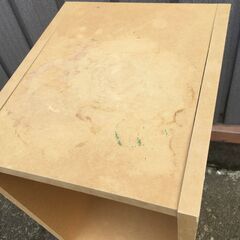 【引き取り限定。置き配。越前市】ミニ棚　70×30×25ｃｍ　合板製の画像