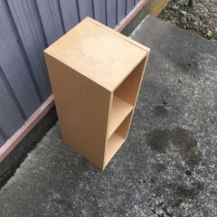 【引き取り限定。置き配。越前市】ミニ棚　70×30×25ｃｍ　合板製の画像