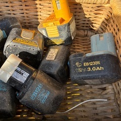 《無料》バッテリー 電動工具用 ジャンク品の画像