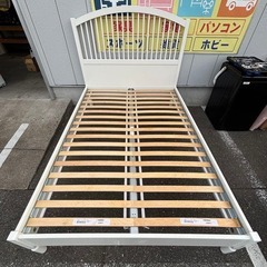 IKEA イケア ダブルベッドフレーム TYSSEDAL 幅140cmの画像