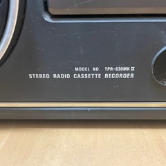 アイワ / AIWA ラジカセ TPR-830MK Ⅱ ジャンク品の画像