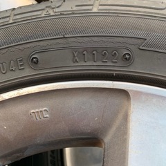 タイヤホイール4本、14インチの画像