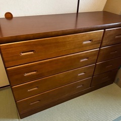 11/9.11/10引渡し限定　タンス2個セットの画像