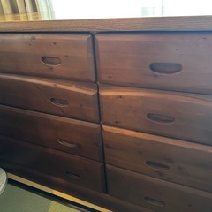 11/9.11/10引渡し限定　タンス2個セットの画像